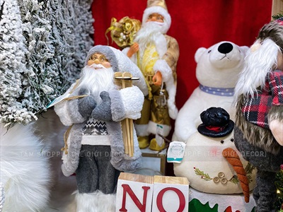 Bộ chữ NOEL xí ngầu vuông [Bằng gỗ - Dày] CHUGO-17